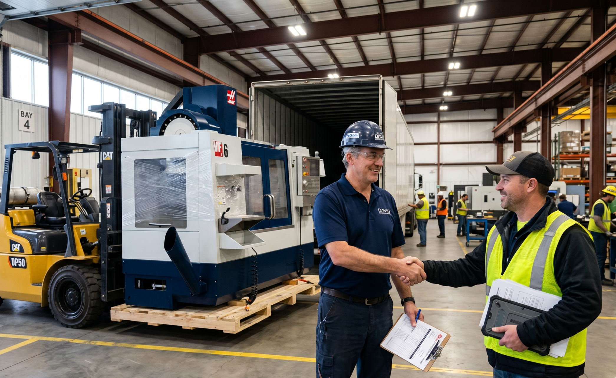 Small business owner reviewing SBA 504 equipment financing options for machinery in Utah